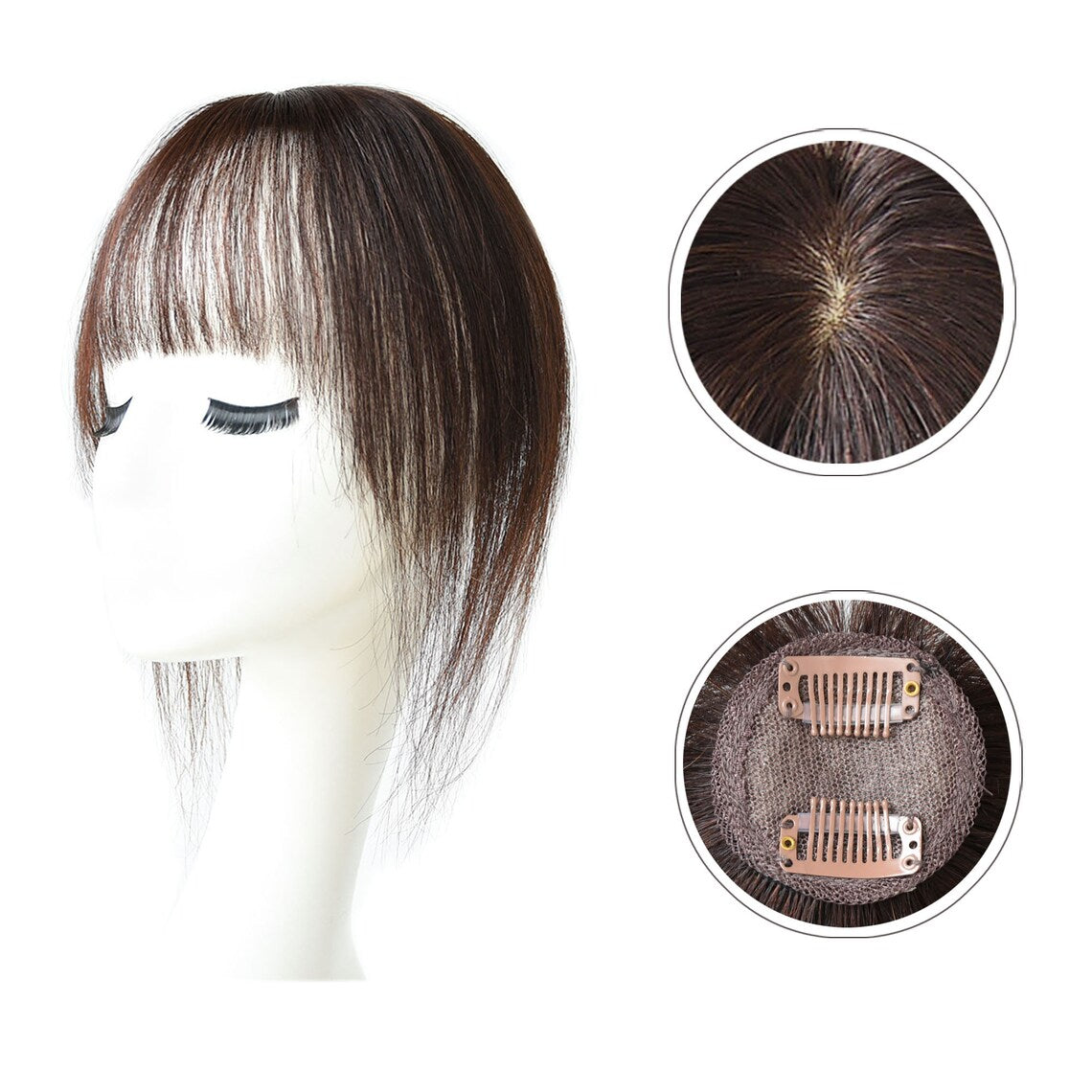 Hair Patch On The Top Of The Head, Hair Topper For Thin Hair